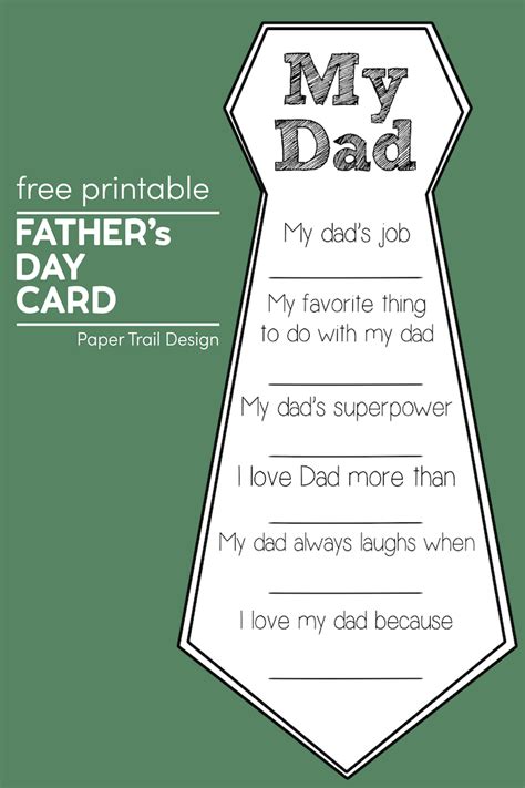 Free Printable Fathers Day